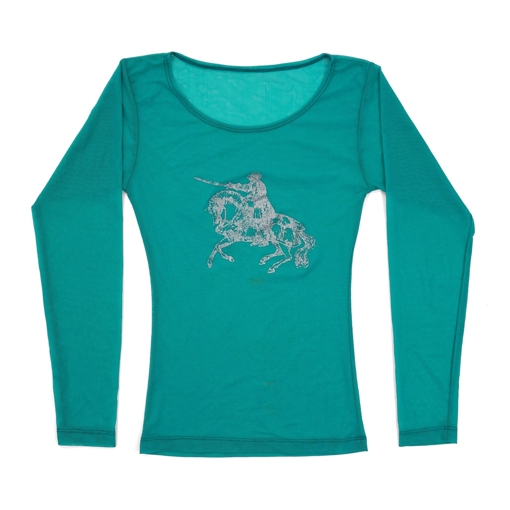 Strawberry Mansion Mesh Top (Jade)